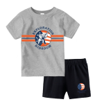 kids Boys top and bottom set (grey // multi and Black // multi)