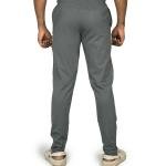 Men’s Charcoal Grey Track Pants with Neon Drawstring – Slim Fit Active Wear