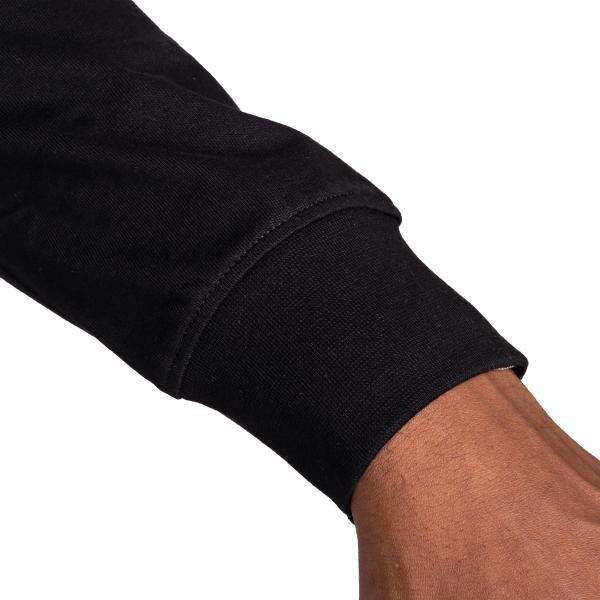 Men’s Classic Black Full Sleeve T-Shirt – Slim Fit Crew Neck Essential