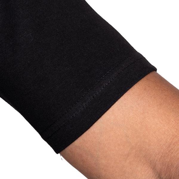 Men’s Classic Black Half Sleeve T-Shirt – Slim Fit Crew Neck Essential