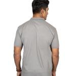Men’s Grey Polo T-Shirt – Classic Comfort Casual Wear