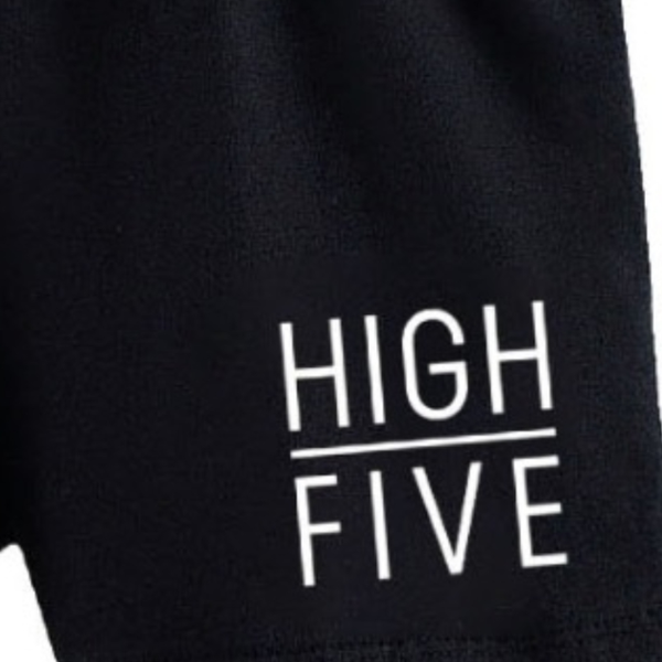 kids Boys top and bottom set (grey and Black)